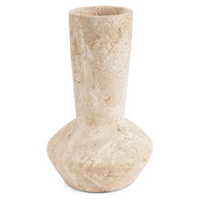 Load image into Gallery viewer, Marble Vase for Flowers 20cm, Handmade Flower Vase, Elegant Home Decor Vase, Modern Decorative Vases for Living Room, Bedroom Shelf & Table Centerpiece