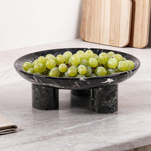 Load image into Gallery viewer, Marble Tray with Legs 10" Decorative Bathroom Vanity Tray | decorative tray