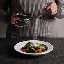 Load image into Gallery viewer, Salt Cellar Set of 2 with Spoon Premium Kitchen Tabletop Salt & Spice Accessory