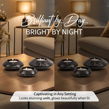 Load image into Gallery viewer, Tea Light Candle Holders Set of 3 – Handcrafted Natural Marble Tealight & Votive Holders