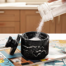 Load image into Gallery viewer, Salt Cellar Set of 2 with Spoon Premium Kitchen Tabletop Salt & Spice Accessory