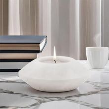 Load image into Gallery viewer, Tea Light Candle Holders Set of 3 – Handcrafted Natural Marble Tealight & Votive Holders
