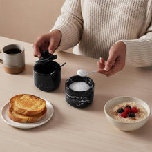 Load image into Gallery viewer, Salt Cellar Set of 2 with Spoon Premium Kitchen Tabletop Salt & Spice Accessory