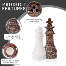 Load image into Gallery viewer, Chess Design Salt And Pepper Shakers, Set of 2 Kitchen & Dining Decor