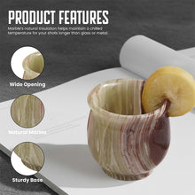 Load image into Gallery viewer, Marble Tequila Shot Glasses