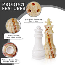 Load image into Gallery viewer, Chess Design Salt And Pepper Shakers, Set of 2 Kitchen & Dining Decor