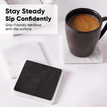 Load image into Gallery viewer, Full square coaster set with holder