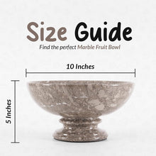 Load image into Gallery viewer, Fruit Bowl Marble Home Décor Kitchen Organization Bowl For Kitchen Counter Top - B