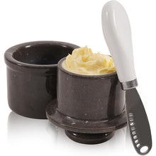 Load image into Gallery viewer, Mini Butter Keeper with Stainless Steel Knife Design C Butter Dish & butter container