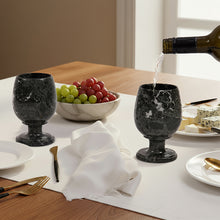 Load image into Gallery viewer, Marble Bar Wine Glasses