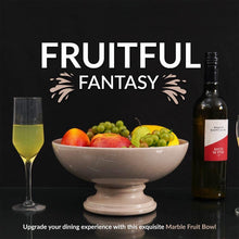 Load image into Gallery viewer, Fruit Bowl Marble Home Décor Kitchen Organization Bowl For Kitchen Counter Top - B