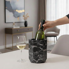 Load image into Gallery viewer, Marble Wine Bottle Chiller – Luxury Stone Wine Cooler for Dining, Parties & Home Bar