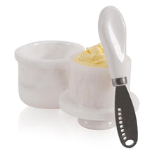 Load image into Gallery viewer, Mini Butter Keeper with Stainless Steel Knife Design C Butter Dish & butter container