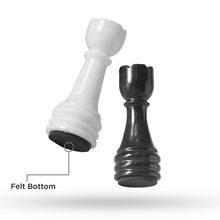 Load image into Gallery viewer, Luxury Black & White Premium Marble Chess Figures Set | Handmade Stone Chess Pieces for Chess Boards