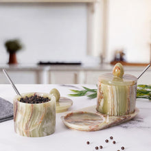 Load image into Gallery viewer, Salt Cellar With Tray