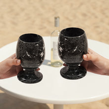 Load image into Gallery viewer, Marble Bar Wine Glasses