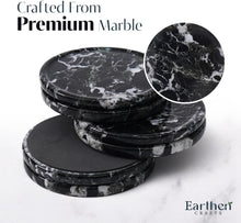 Load image into Gallery viewer, COASTER SET - ROUND WITH CAP