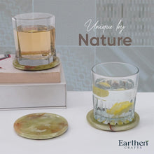 Load image into Gallery viewer, COASTER SET - ROUND WITH CAP