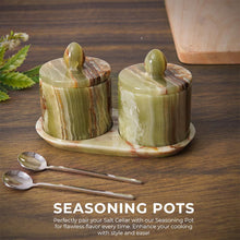 Load image into Gallery viewer, Salt Cellar With Tray