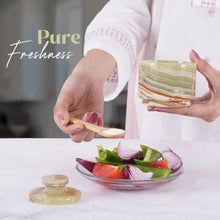 Load image into Gallery viewer, Stylish Marble Salt Cellar Trinket Box Kitchen Décor Salt Pepper Bowls