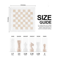 Load image into Gallery viewer, 12" CHESS - WITH STANDARD STORAGE - WHITE & VERONA