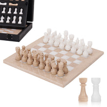 Load image into Gallery viewer,  Chess board, chess set, marble chess set