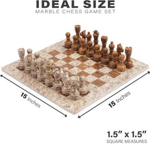 Load image into Gallery viewer,  Chess board, chess set, marble chess set