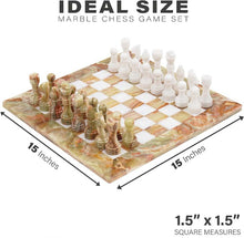 Load image into Gallery viewer, Chess board, chess set, marble chess set