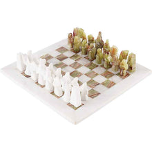 Load image into Gallery viewer,  Chess board, chess set, marble chess set
