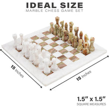 Load image into Gallery viewer, Chess board, chess set, marble chess set