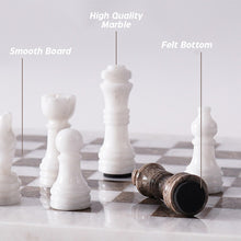 Load image into Gallery viewer,  Chess board, chess set, marble chess set