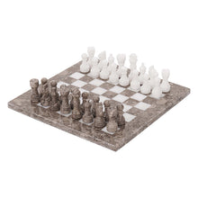 Load image into Gallery viewer,  Chess board, chess set, marble chess set