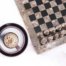 Load image into Gallery viewer,  Chess board, chess set, marble chess set