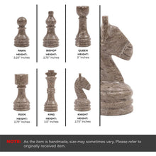 Load image into Gallery viewer,  Chess board, chess set, marble chess set
