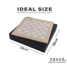 Load image into Gallery viewer, Verona and White chess set -38cm With Standard Storage