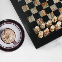 Load image into Gallery viewer,  Chess board, chess set, marble chess set