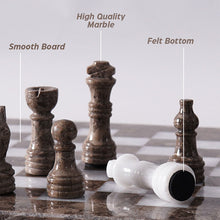 Load image into Gallery viewer,  Chess board, chess set, marble chess set