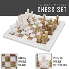 Load image into Gallery viewer, Chess board, chess set, marble chess set