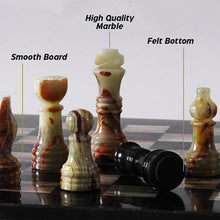 Load image into Gallery viewer,  Chess board, chess set, marble chess set