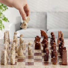 Load image into Gallery viewer, Chess board, chess set, marble chess set