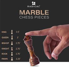 Load image into Gallery viewer, Chess board, chess set, marble chess set