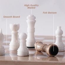 Load image into Gallery viewer,  Chess board, chess set, marble chess set
