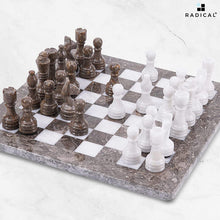 Load image into Gallery viewer,  Chess board, chess set, marble chess set