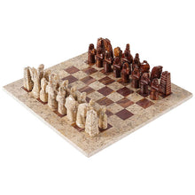 Load image into Gallery viewer, Chess board, chess set, marble chess set