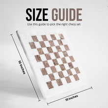 Load image into Gallery viewer,  Chess board, chess set, marble chess set