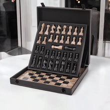 Load image into Gallery viewer,  Chess board, chess set, marble chess set