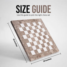 Load image into Gallery viewer,  Chess board, chess set, marble chess set