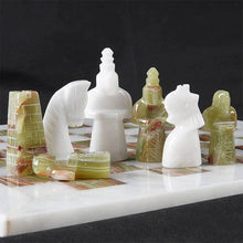 Load image into Gallery viewer,  Chess board, chess set, marble chess set