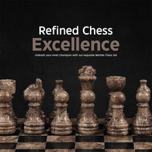 Load image into Gallery viewer,  Chess board, chess set, marble chess set