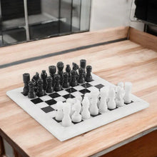 Load image into Gallery viewer,  Chess board, chess set, marble chess set